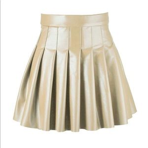 Cute tan latex skirt